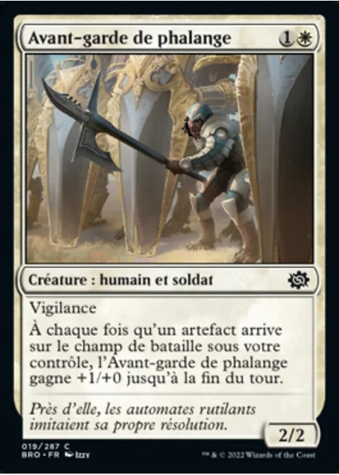 Avant-garde de phalange