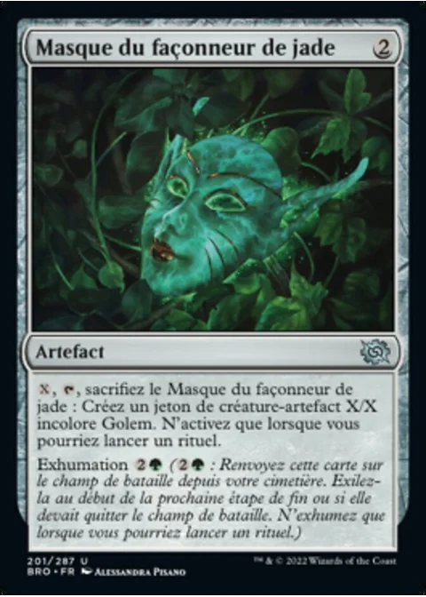 Masque du façonneur de jade