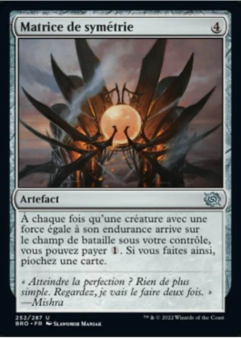 Matrice de symétrie