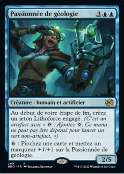 Passionnée de géologie