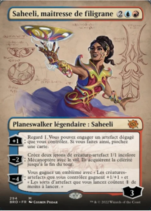 Saheeli, maîtresse de filigrane