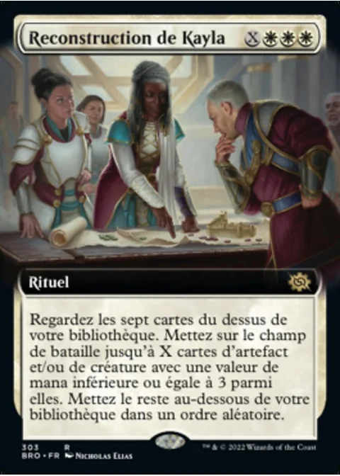 Reconstruction de Kayla
