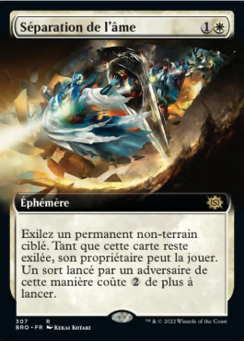 Séparation de l'âme