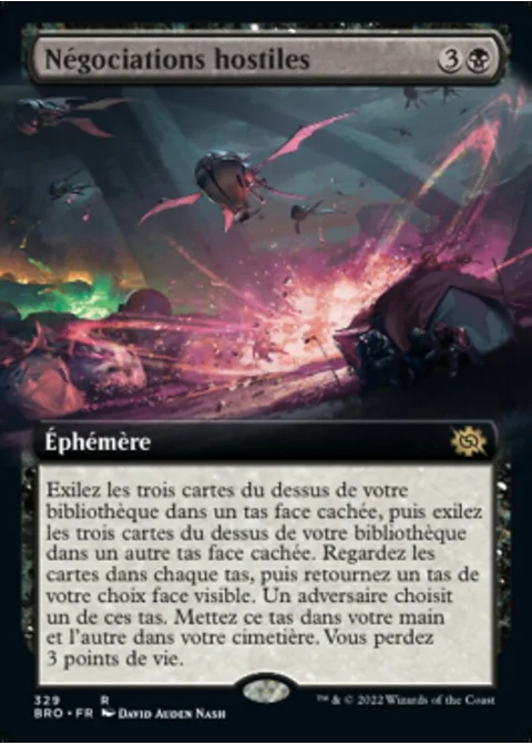 Négociations hostiles