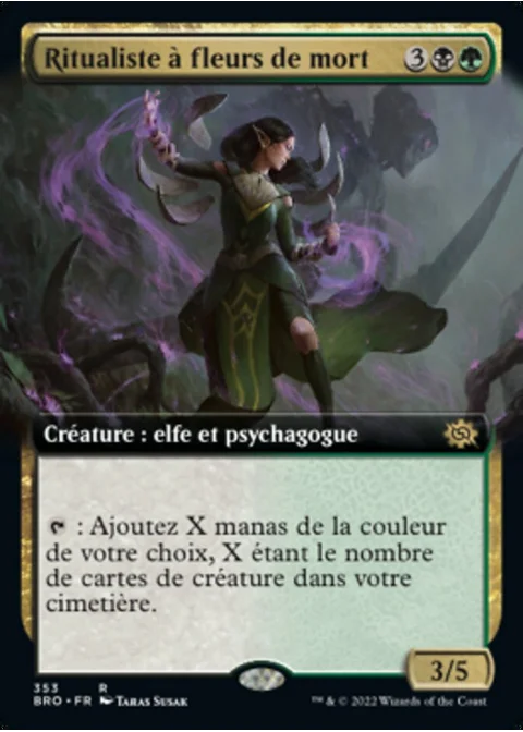 Ritualiste à fleurs de mort