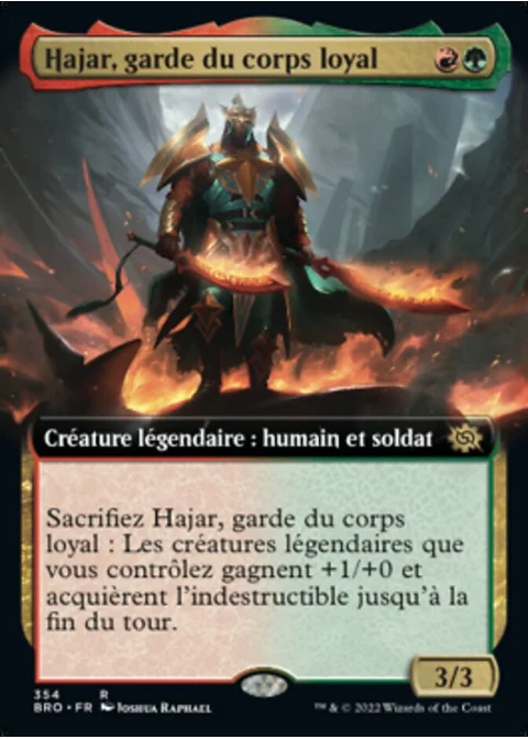 Hajar, garde du corps loyal