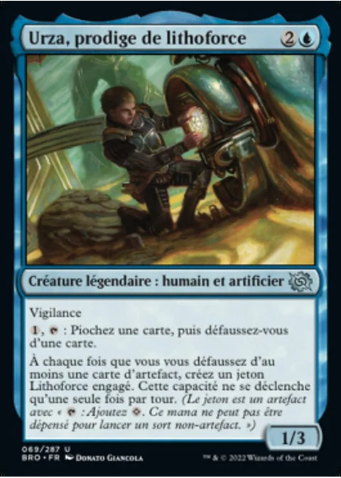 Urza, prodige de lithoforce