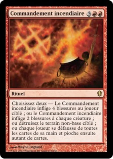 Commandement incendiaire