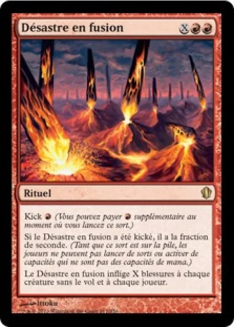 Désastre en fusion