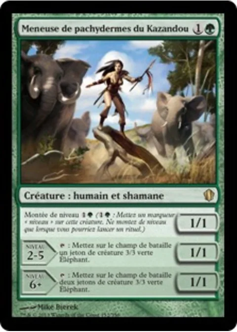 Meneuse de pachydermes du Kazandou