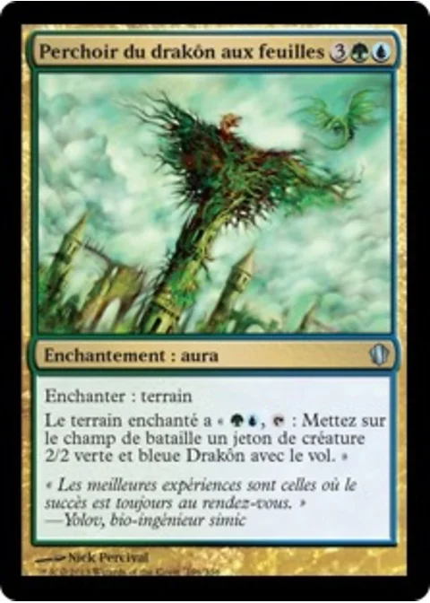 Perchoir du drakôn aux feuilles