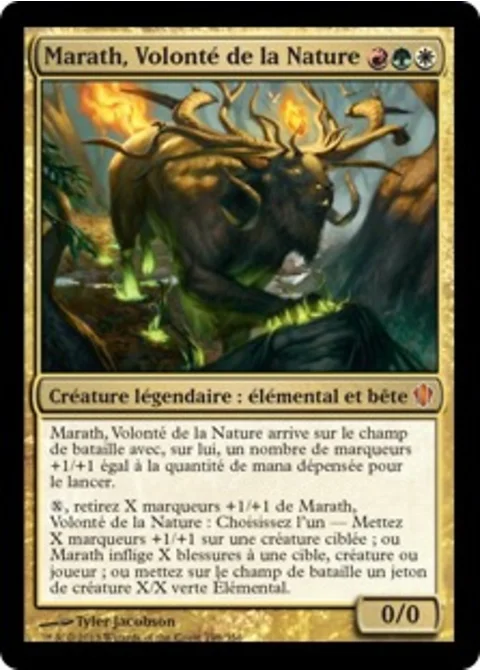 Marath, Volonté de la Nature