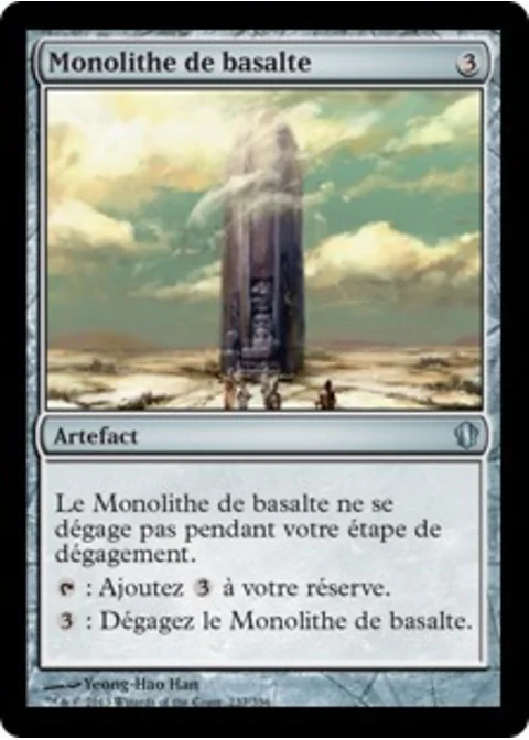 Monolithe de basalte