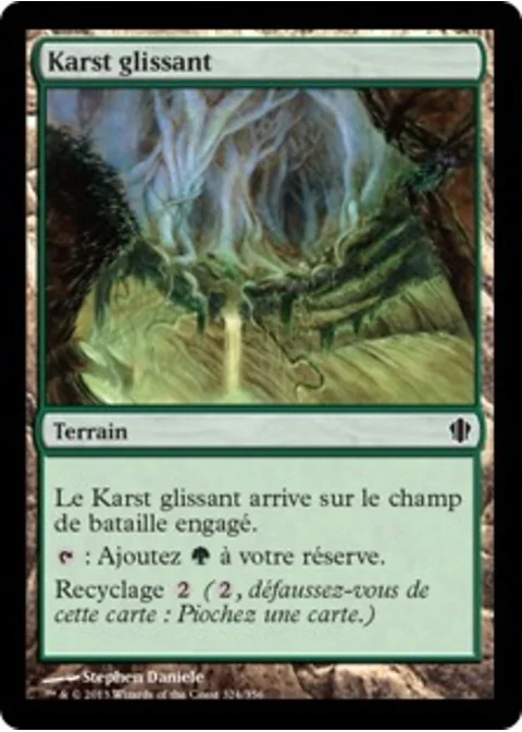 Karst glissant