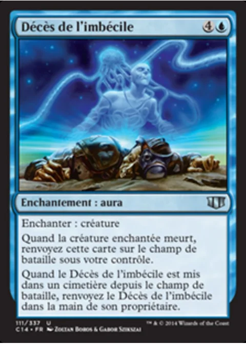 Décès de l'imbécile