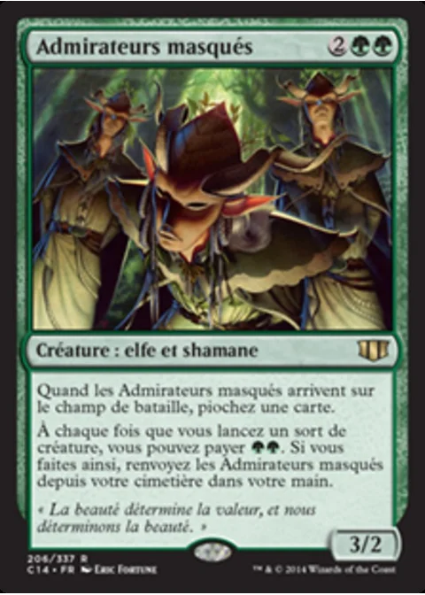 Admirateurs masqués