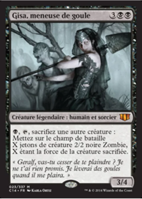 Gisa, meneuse de goule