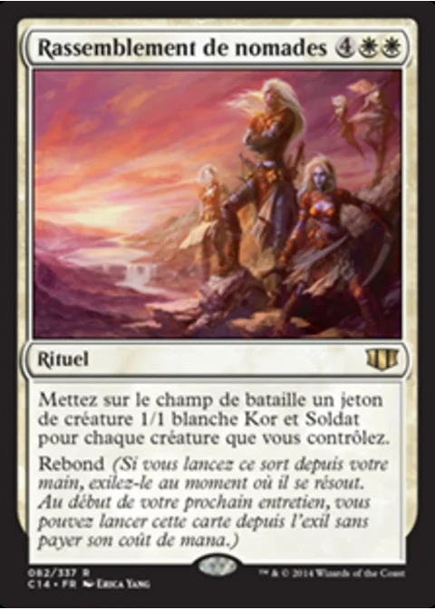 Rassemblement de nomades