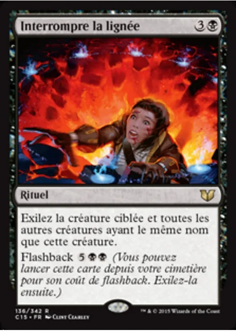 Interrompre la lignée