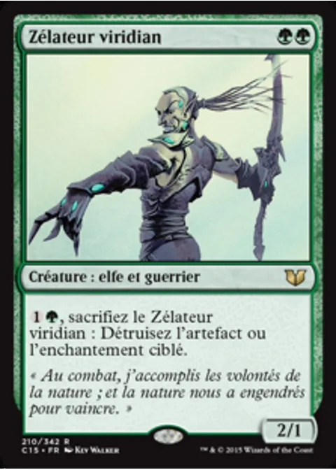Zélateur viridian