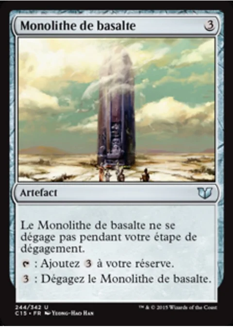 Monolithe de basalte