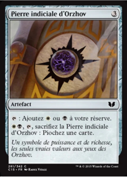 Pierre indiciale d'Orzhov