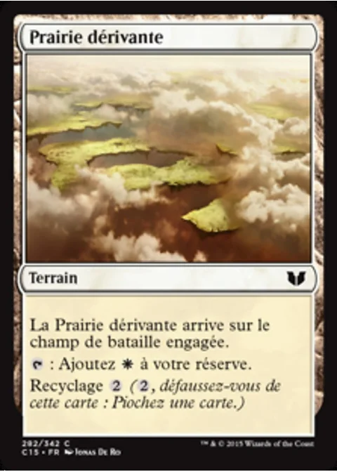 Prairie dérivante
