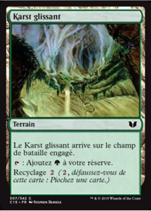 Karst glissant