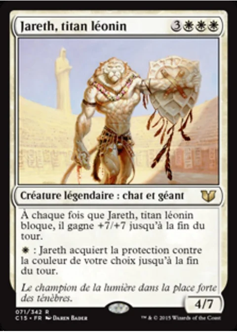 Jareth, titan léonin