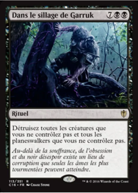 Dans le sillage de Garruk