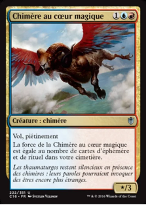 Chimère au cœur magique