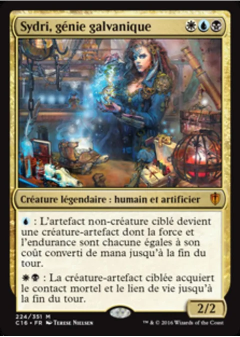 Sydri, génie galvanique