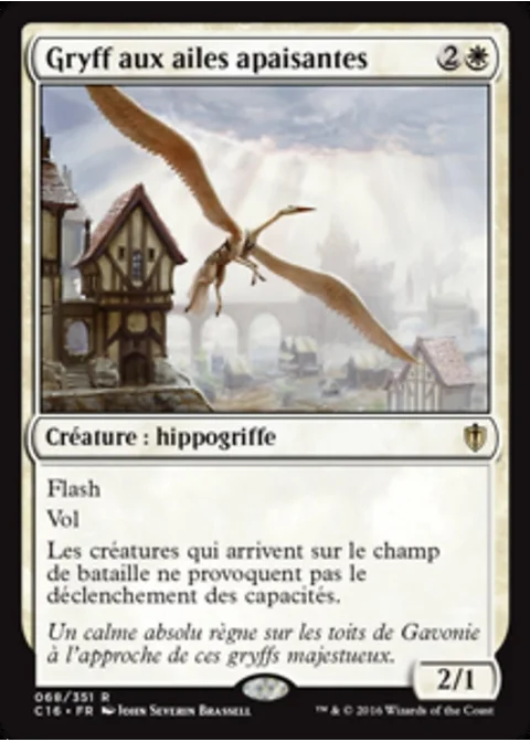 Gryff aux ailes apaisantes