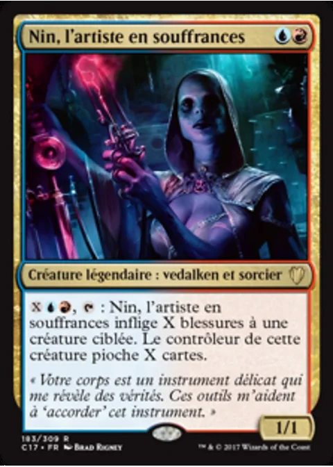 Nin, l'artiste en souffrances