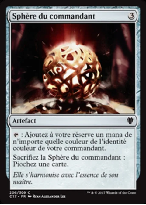 Sphère du commandant