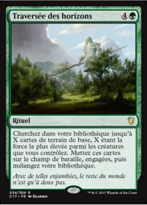 Traversée des horizons