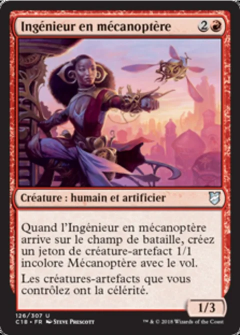 Ingénieur en mécanoptère