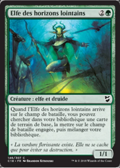 Elfe des horizons lointains