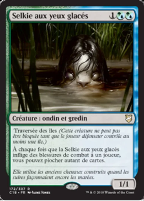 Selkie aux yeux glacés
