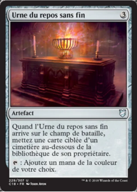 Urne du repos sans fin