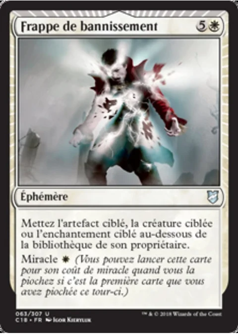 Frappe de bannissement