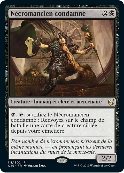 Nécromancien condamné
