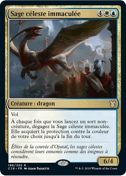 Sage céleste immaculée