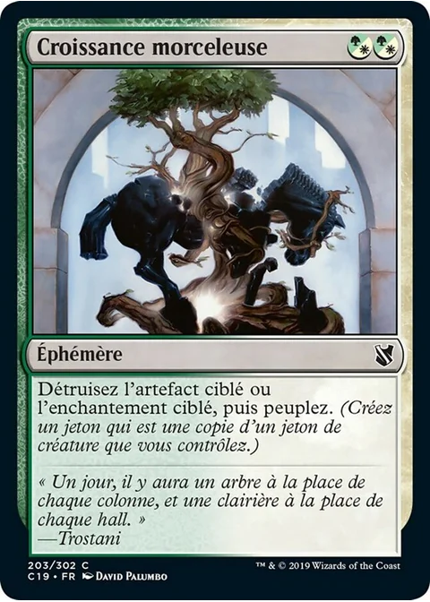 Croissance morceleuse