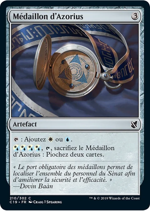 Médaillon d'Azorius