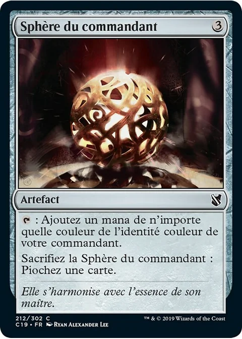 Sphère du commandant