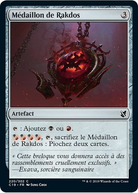 Médaillon de Rakdos