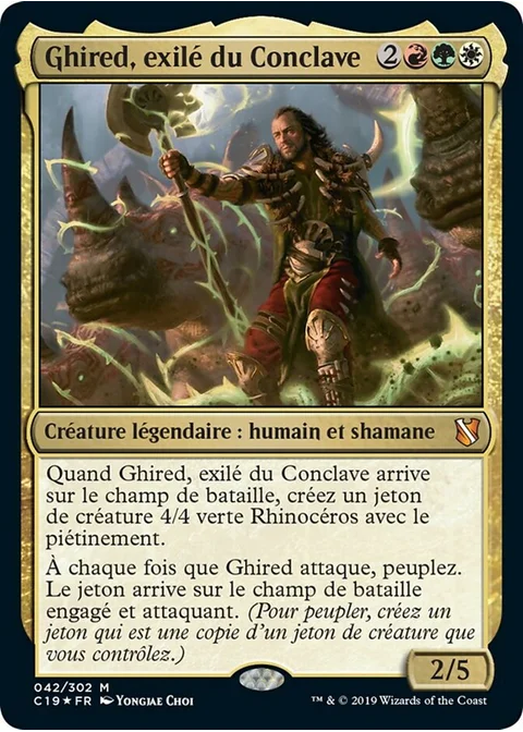Ghired, exilé du Conclave