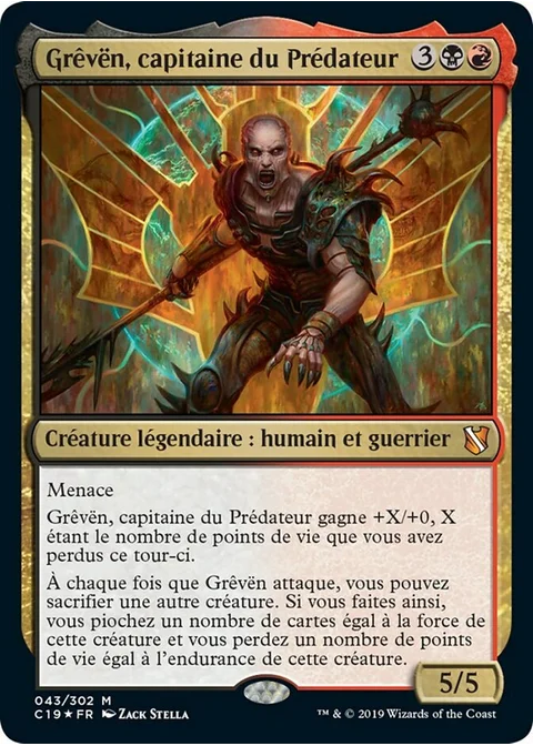 Grêvën, capitaine du Prédateur