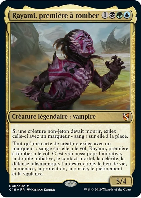 Rayami, première à tomber